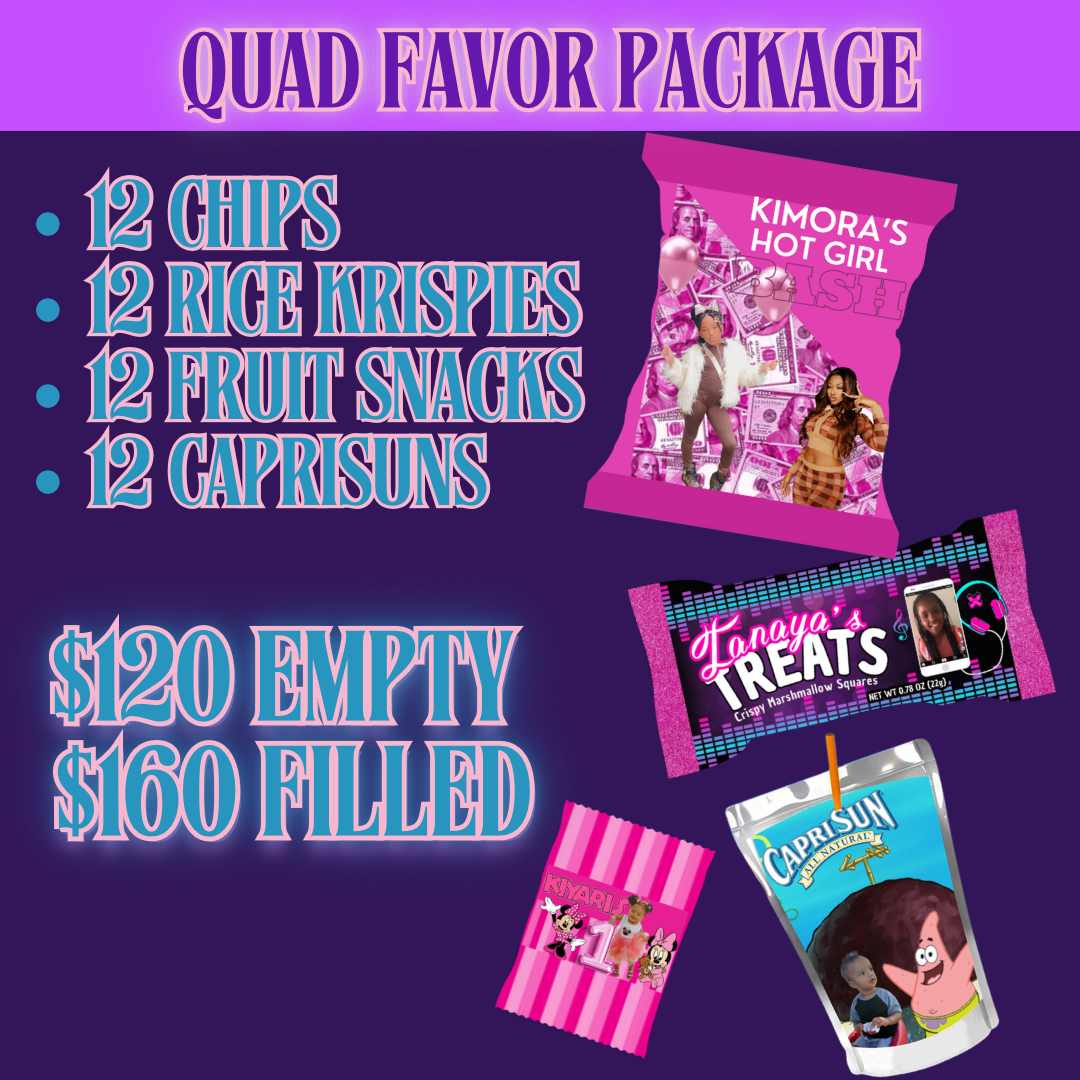 Quad Favor Package