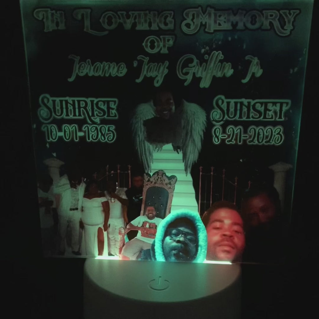 Memorial LED Plaque